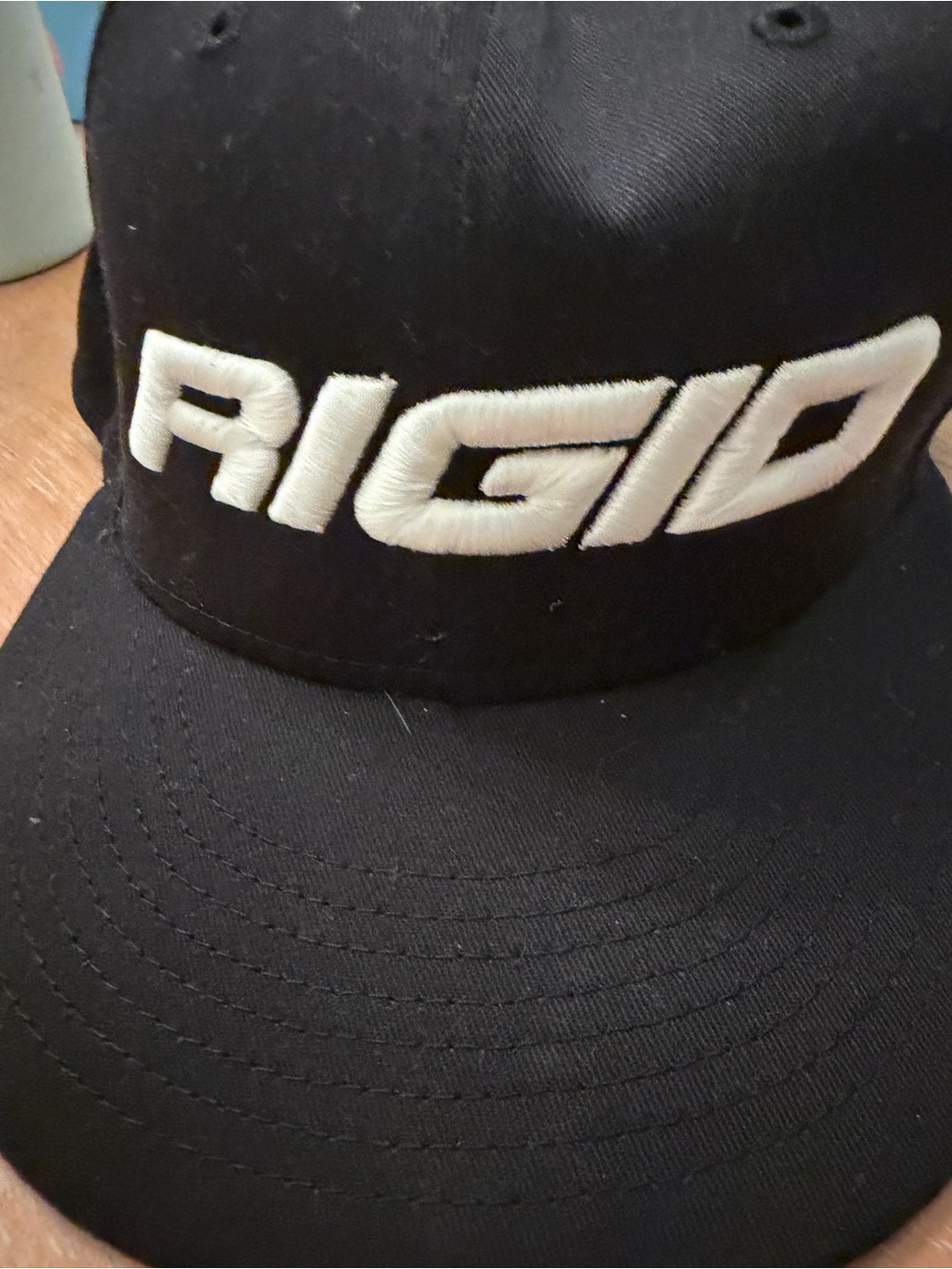 RIGID Industries New Era 9FIFTY Black White Snapback Hat One Size